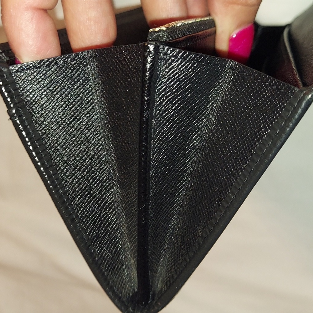 Louis Vuitton Porte Feuille Sara Black Epi Leather Long Wallet - Picture 8 of 10